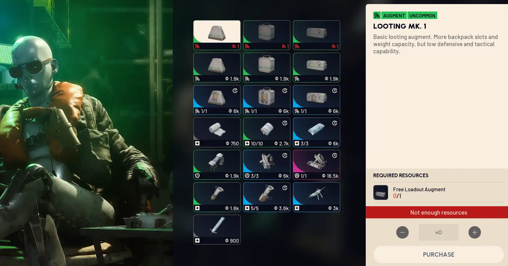 Tracked loot indicator